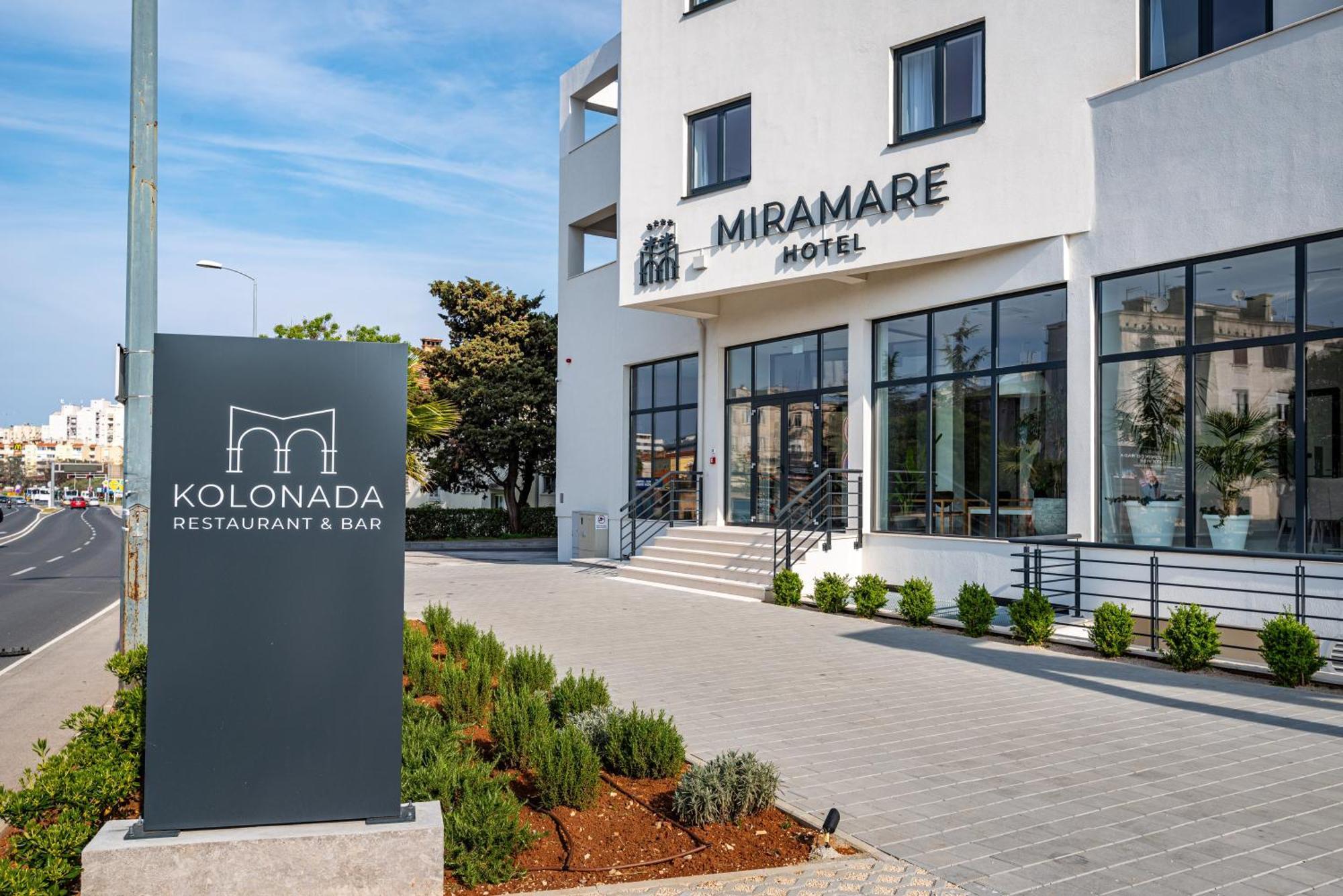 Miramare Hotel Zadar Eksteriør bilde